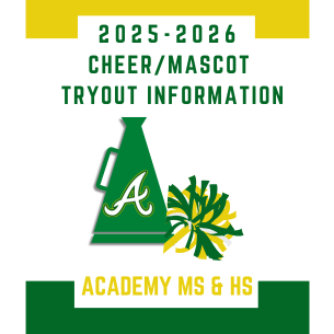  25-26 Cheer/Mascot Tryout Information for AMS & AHS